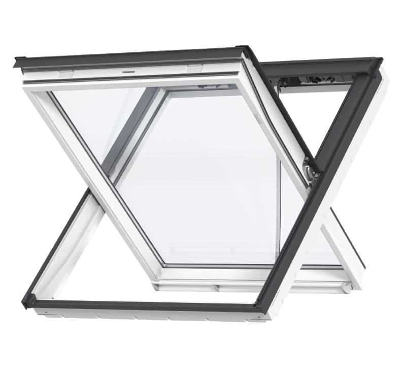 VELUX GGU MK06 S40L01 White Polyurethane Smoke Ventilation System For velux-ggu-mk06-s40l01-white-polyurethane-smoke-ventilation-system-for
