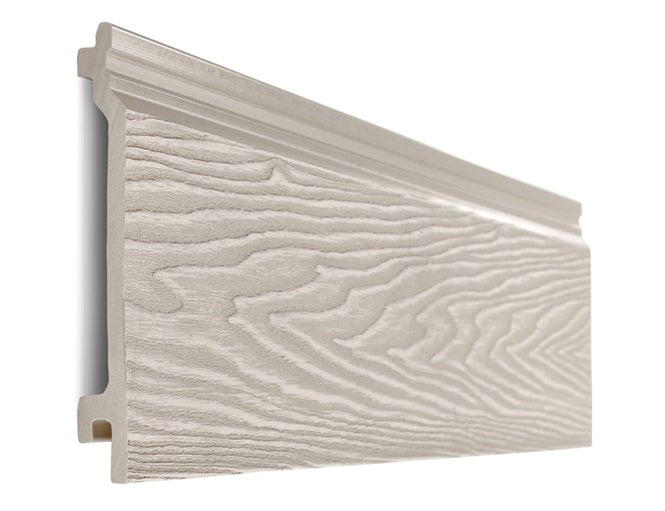 Cladco Signature Woodgrain Composite Wall Cladding Board - Ivory (3.6m)