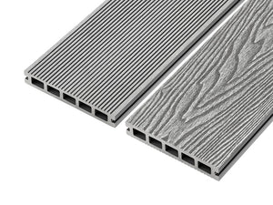 Cladco Signature Composite Decking Board - Light Grey (2.4m)