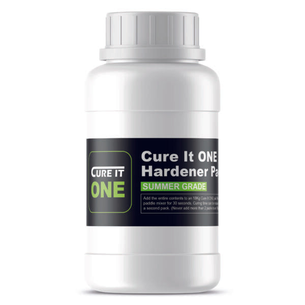 Cure It ONE Summer Hardener Pack 360g (for 18kg can)