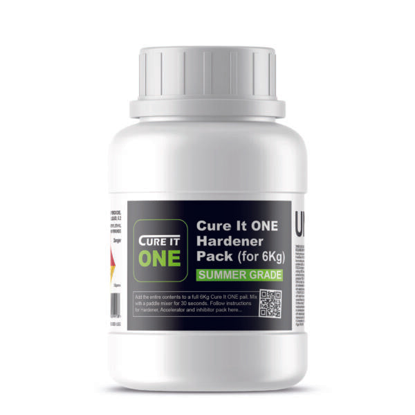 Cure It ONE Summer Hardener Pack 120g (for 6kg can)
