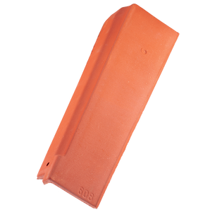 British Ceramics Flat Tile Left Hand Lateral Verge