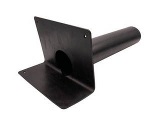 DEKS EPDM Horizontal Parapet Drain Outlet - Round (50mm - 125mm)
