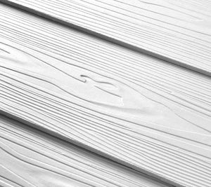 Cladco Fibre Cement Lap Cladding Boards - White (3.66m)