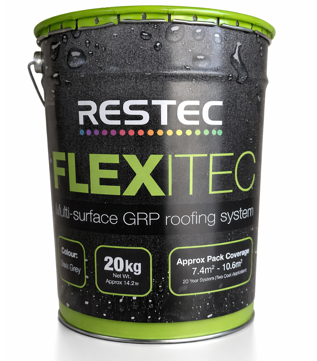 Restec FlexiTec 2020 Resin Dark Grey 20kg restec-flexitec-2020-resin-dark-grey-20kg