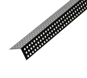 Cladco Aluminium Perforated Closure for Fibre Cement Cladding - 3m