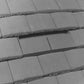 Timloc Low Profile Plain Roof Tile Vent - Grey