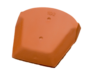 British Ceramics Clay Ridge End Cap