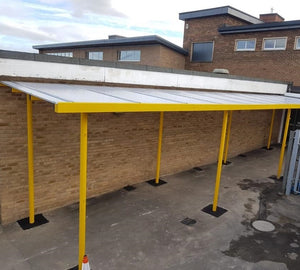 Force 10mm Clear Twinwall Polycarbonate Roof Sheet