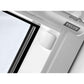 VELUX GGL SK08 2070Q Enhanced Security White Painted Centre-Pivot Window (114 x 140 cm)