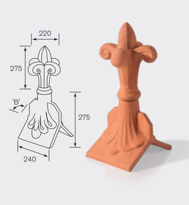 Redbank Clay Fleur de Lys Final (Gable End)