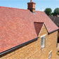 Redland Rosemary Clay Plain Roof Tile - Burnt Blend