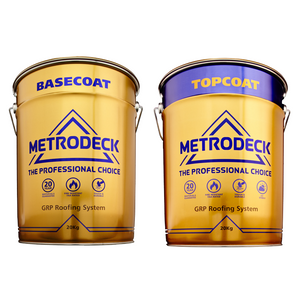 Metrodeck GRP Fibreglass Roofing Kit 450g - 30m2