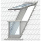 VELUX GDL SK19 S10W02 White Painted Cabrio® Balcony Window for Tiles (114 x 252 cm)
