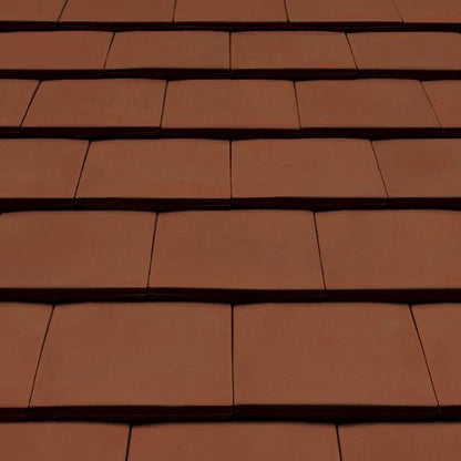 Sandtoft 20/20 Interlocking Clay Roof Tile - Natural Red