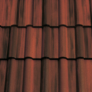 Sandtoft Concrete Double Roman Roof Tile - Rustic (smoothfaced)