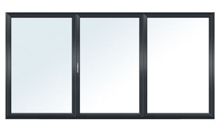 VISOGLIDE PLUS Aluminium Sliding Patio Doors - 3 Sash