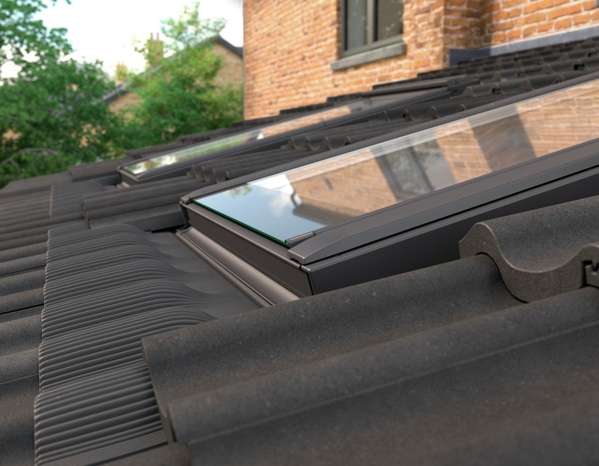 VELUX GBL White Painted Low Pitch Roof Windows - 10°