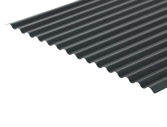 Cladco 13/3 Corrugated Roof Sheeting - PVC Plastisol Coated