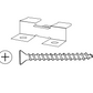 Cladco ProDeck Hidden Decking Clips & Stainless Steel Screws (Pack of 100)