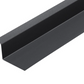 Cladco 75° Mono Ridge Flashing Backer Plate for Standing Seam - 3m