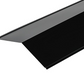 Cladco 130º Ridge Flashings in Polyester Paint Finish - 3m x 150mm x 150mm Black