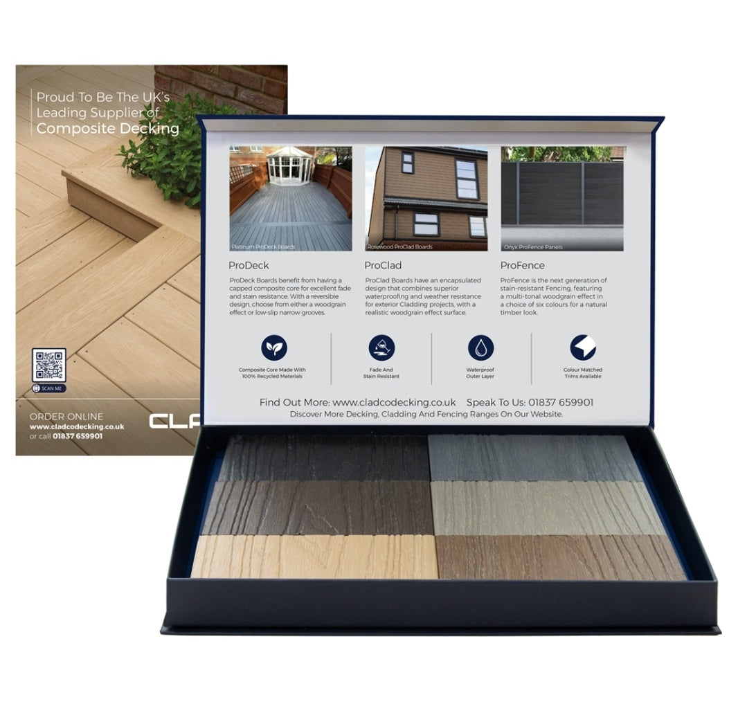 Cladco ProClad Wall Cladding Sample Pack (Free of Charge)