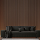 Cladco Acoustic Internal Slatted Wall Panels - Antique Oak (600mm x 600mm)