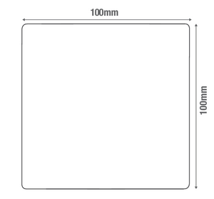 Cladco Recycled Plastic Decking Post - Black (100mm x 100mm x 3m)