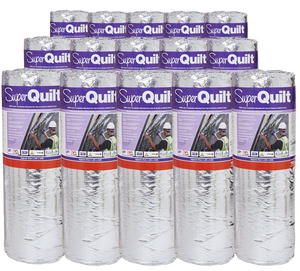 YBS SuperQuilt Multi-Layer Foil Insulation - 1.2m x 10m (PALLET of 15 Rolls)