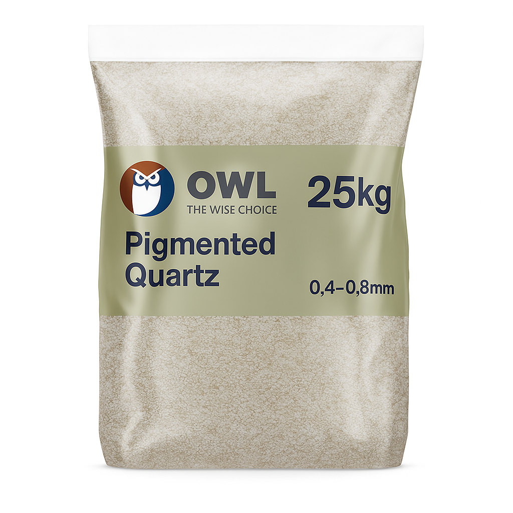 LAVA 20 Pigmented Quartz 25kg Gunmetal anti-slip quartz for roofing and flooring