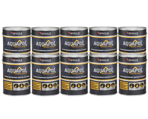 Eagle Aquapol Instant Waterproof Acrylic Coating - Grey 20kg (Pallet of 10 Tins)