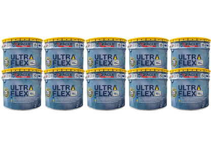 UltraFlex High Performance PU Liquid Waterproofing - Grey 15kg (PALLET of 10)