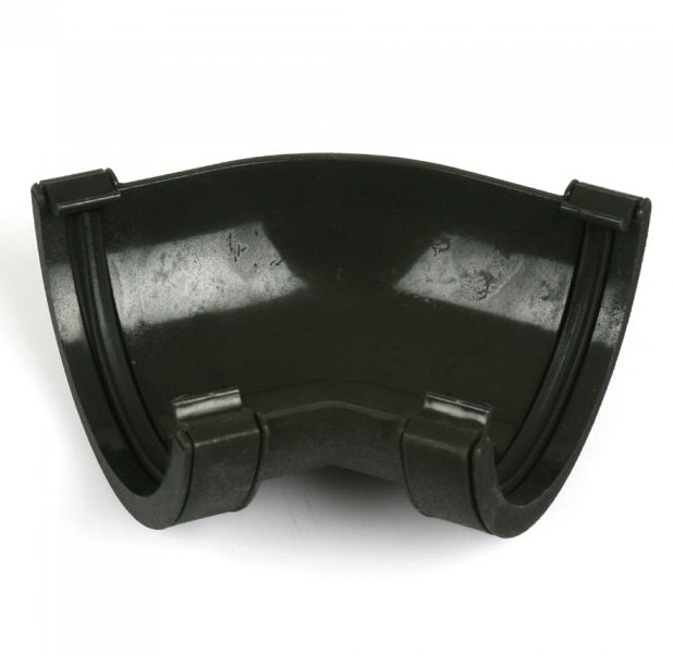 Brett Martin Roundstyle 112mm Cascade Cast Iron Effect 135° Gutter Angle (BR049CI)