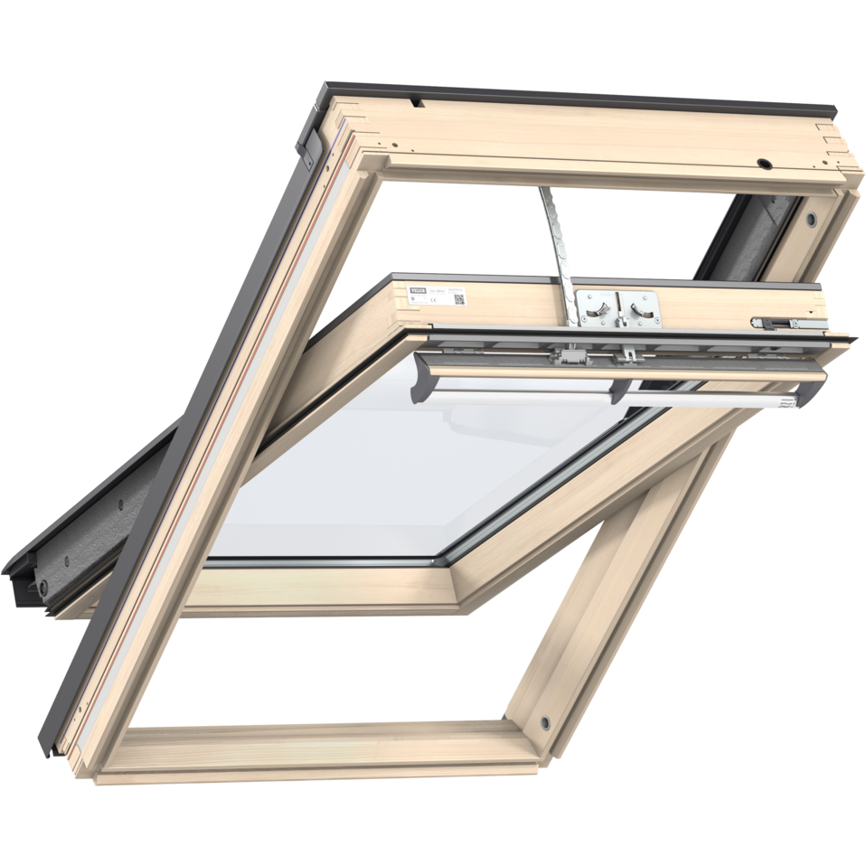 VELUX GGL SK08 306630 Triple Glazed Pine INTEGRA® SOLAR Window (114 x 140 cm)