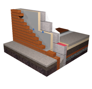 Mannok Partial Fill Cavity Wall Insulation - 1200mm x 450mm x 80mm