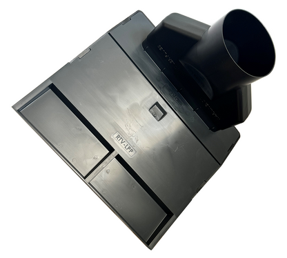 Timloc Low Profile Plain Roof Tile Vent - Red Vent with 100mm Pipe Adaptor