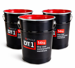 DT1 One Coat Hybrid Polyurethane Waterproofing Membrane - Grey 14kg