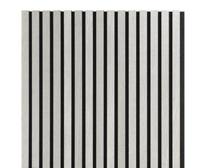 Cladco Internal Slatted Wall Panels - Pebble Grey (2400mm x 600mm)