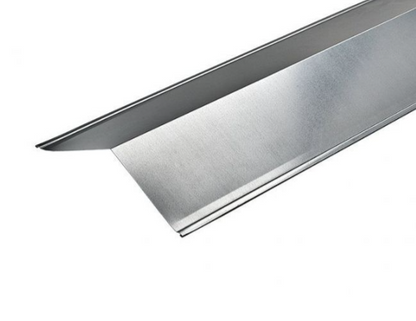 Cladco 130º Ridge Flashings in Galvanised Finish - 3m x 150mm x 150mm