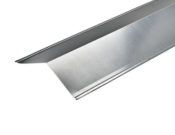 Cladco 130º Ridge Flashings in Galvanised Finish - 3m x 200mm x 200mm