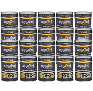 Eagle Aquapol Instant Waterproof Acrylic Coating - Grey 20kg (Pallet of 20 Tins)