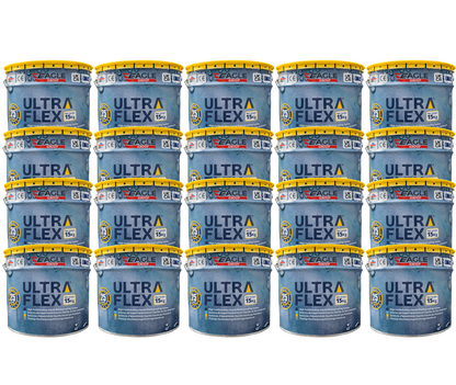 UltraFlex High Performance PU Liquid Waterproofing - Grey 15kg (PALLET of 20)