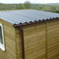 Cladco 34/1000 Box Profile 0.5mm PVC Plastisol Coated Roof Sheet - Goosewing Grey