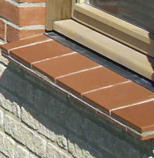 Creasing Tile Path Chelsea Marley Red Clay Creasing Tiles (without Nibs)