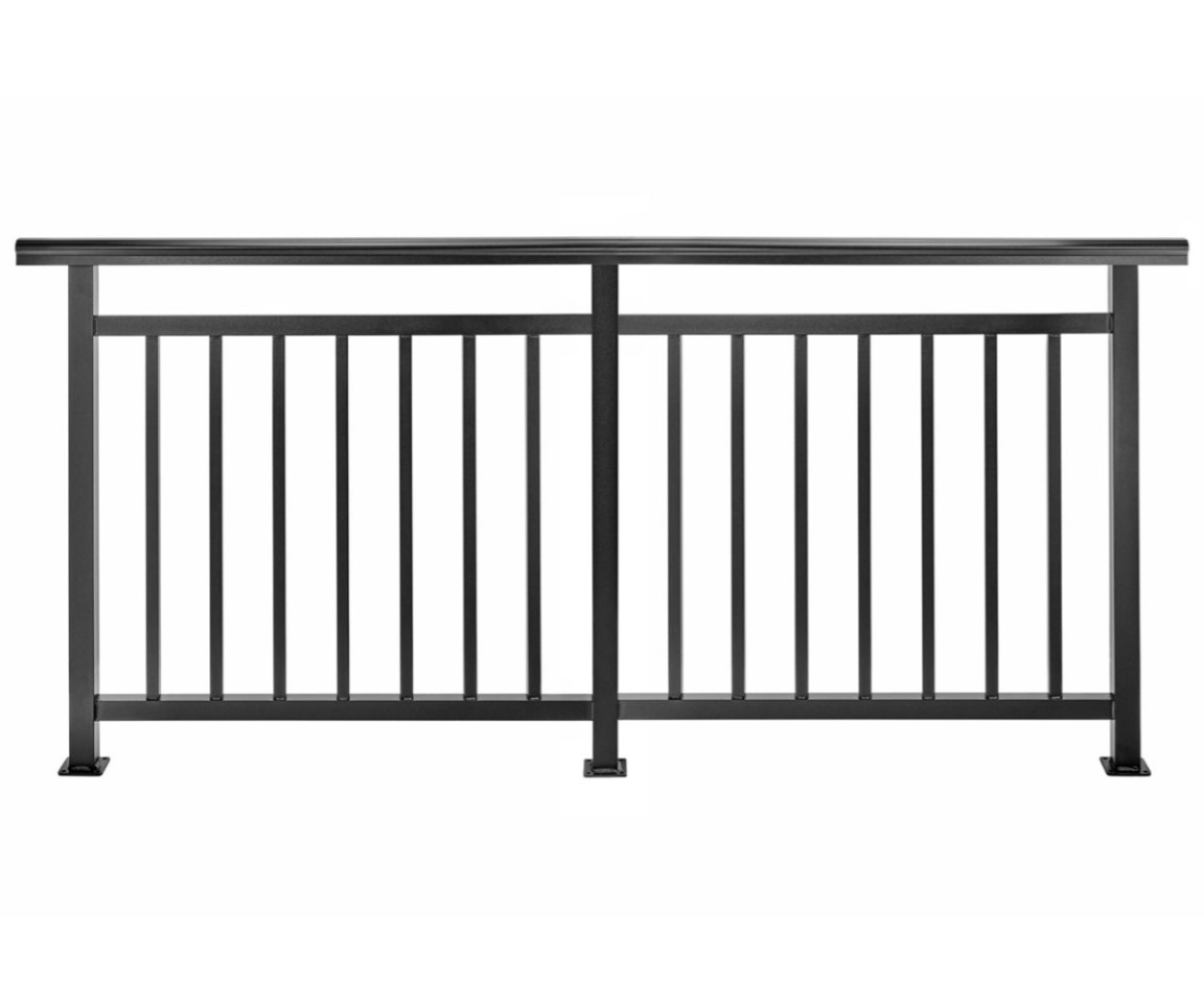 Cladco Handrail Balustrade Powder Coated Aluminium - 2400mm x 1100mm