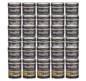 Eagle Aquapol Instant Waterproof Acrylic Coating - Grey 20kg (Pallet of 30 Tins)