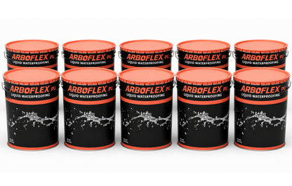 ARBOFLEX PU Liquid Waterproofing - Grey 20kg (PALLET of 10 Tins)