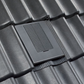 Klober Uni-Line® Tile Vent with 100mm Pipe - Slate Grey