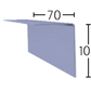 AT195 Ext Universal GRP External Angle Trim - 3m